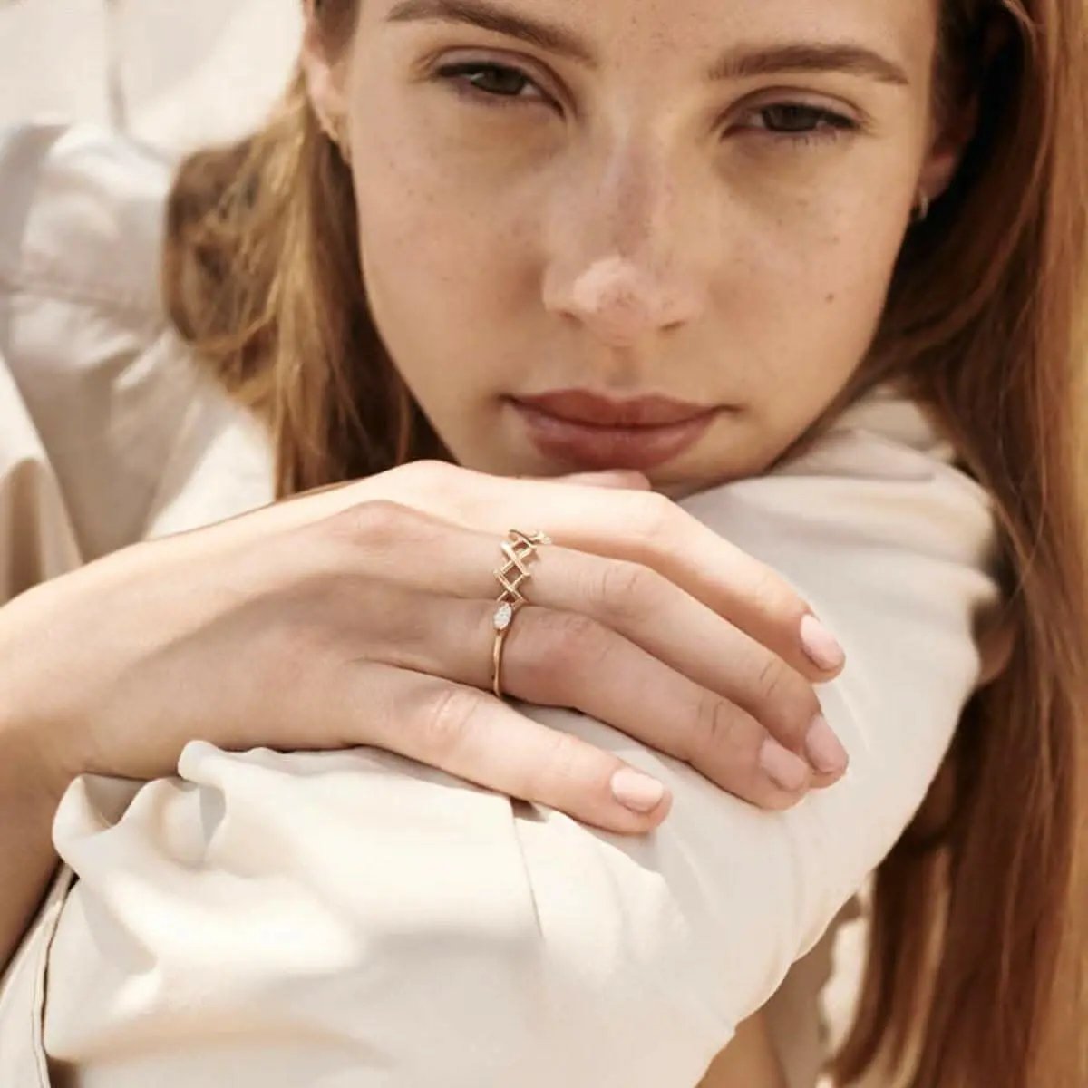 Stainless steel cutout ring - adjustable - Love Salve